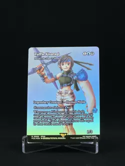Magic: The Gathering Final Fantasy Yuffie Kisaragi Borderless Foil Card - Image 1