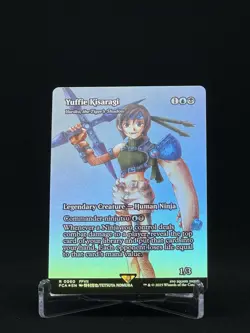 Magic: The Gathering Final Fantasy Yuffie Kisaragi Borderless Foil Card - Image 2