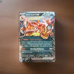 Charizard ex 196 Sv: Scarlet & Violet Black Star Promo Card Pokemon Tcg - Image 1