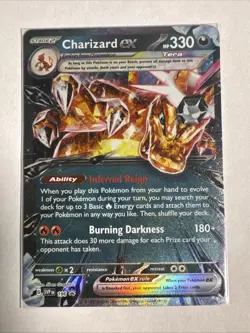 Charizard ex 196 Sv: Scarlet & Violet Promo Cards Holo - Image 1