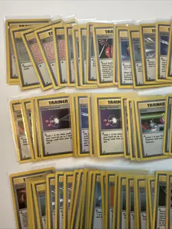 Pokemon Vintage Trainer Cards 1999-2000 Lot Of 170 - Image 5