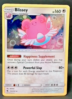 Blissey Cosmos Holo Miscellaneous Cards & Products 153/214 LP/NM - Image 1