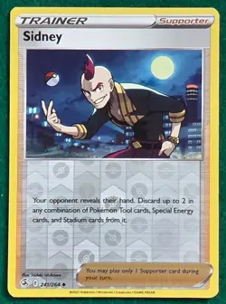 Sidney (Reverse Holo) - SWSH08: Fusion Strike #241/264 - Pokemon TCG Card - Image 1