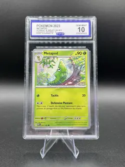 Pokemon 2023 Meta Pod Scarlet and Violet 151 #11 CCG GEM MINT 10 Graded Card - Image 1