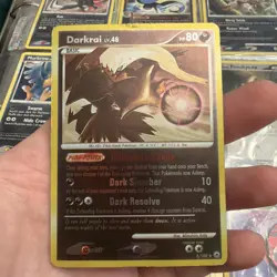 Darkrai 2008 Majestic Dawn 3/100 Reverse Holo Pokemon Card - Image 1