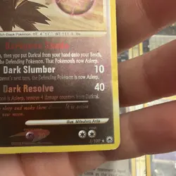 Darkrai 2008 Majestic Dawn 3/100 Reverse Holo Pokemon Card - Image 5