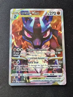 Lucario VSTAR SWSH291 SWSH: Sword & Shield Promo Cards Holo NM - Image 1