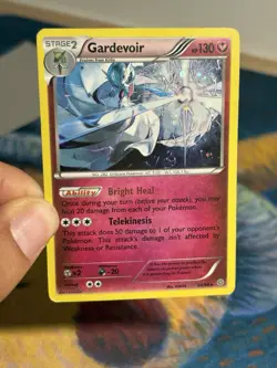 Shiny Gardevoir 54/98 XY Ancient Origins Rare Holo Pokemon Card MP - Image 3