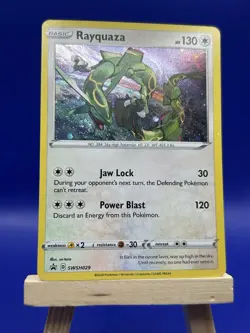 Rayquaza SWSH029 - Sword & Shield Holo Promo - Pokemon Card 🌀SWIRL🌀 - Image 3