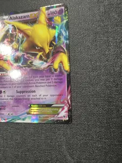 Alakazam EX Ultra Rare - 25/124 XY Fates Collide NM Pokemon Card! Gradable! - Image 4