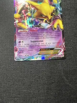 Alakazam EX Ultra Rare - 25/124 XY Fates Collide NM Pokemon Card! Gradable! - Image 5