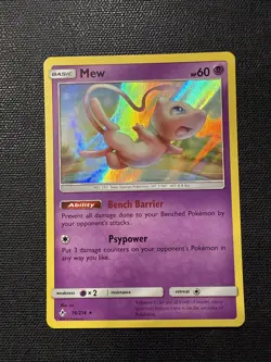 Pokemon Mew TCG Unbroken Bonds Holo Card 76/214 Rare - Image 1