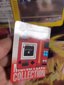 Pokemon Karte Card Monsters Collection 1996 Carddass japanese Pokedex #4 Red LP - Image 4