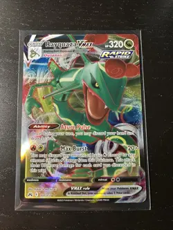 2023 Rayquaza 101/159 Vmax Pokemon Card Crown Zenith Near Mint - Image 1