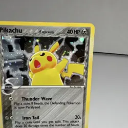 Creased Pokemon TCG Pikachu 035 Delta Species Holo Rare Basic English 2006 - Image 3