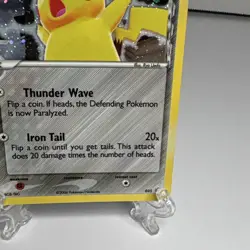 Creased Pokemon TCG Pikachu 035 Delta Species Holo Rare Basic English 2006 - Image 4