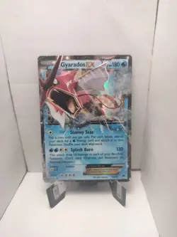 Pokemon TCG XY Breakpoint Gyarados EX Ultra Rare Holo Card 26/122 HP - Image 1
