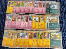Lot of 700+ - Pokemon TCG - Non-Holo Cards - No Energy - All Penny Sleeved - Image 2