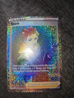 Spark 085/078 Pokemon Go Set - Secret Rare Trainer NM/M Pack Fresh - Image 1