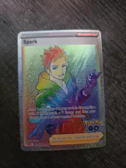 Spark 085/078 Pokemon Go Set - Secret Rare Trainer NM/M Pack Fresh - Image 2