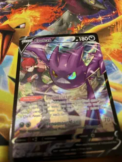 Pokemon TCG Crobat v Trainer Gallery TG20/TG30 SWSH: Lost Origin NM Condition - Image 2