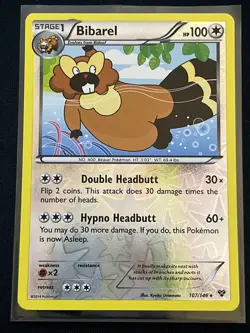 Pokemon - Bibarel - 107/146 - Rare - Reverse Holo - XY - Base Set - NM - Image 2