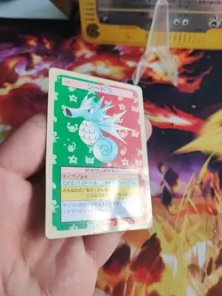 Pokemon Karte Card Seemon Seadra Topsun Japanese 1995 Green Back Bandai Wotc PL - Image 5