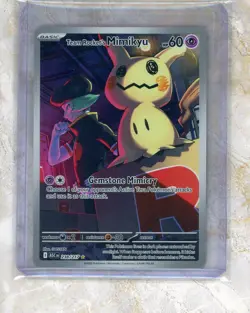 2026 Pokemon ASC EN-Ascended Heroes #238/217 Team Rocket's Mimikyu IR - Image 1