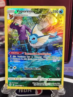 Flareon and Vaporeon Trainer Full Art Pokemon TCG - Image 3
