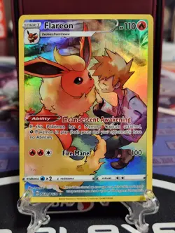 Flareon and Vaporeon Trainer Full Art Pokemon TCG - Image 5