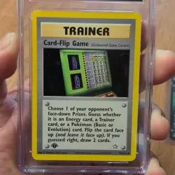 Pokemon Card-Flip Game Trainer Neo Genesis 1st Edition 92/111 CGC 6.5 - Image 4