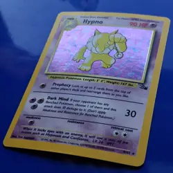 Pokemon TCG Card - Hypno Fossil 8/62 Holo Unlimited Holo Rare - Image 2