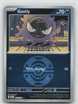 Gastly (Dusk Ball) 123/217 Common Ascended Heroes Pokemon Reverse Holo Near Mint - Image 1