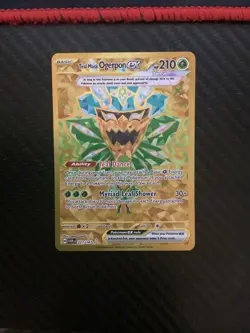 Teal Mask Ogerpon ex 221/167 Hyper Rare Twilight Masquerade Pokemon Near Mint - Image 1
