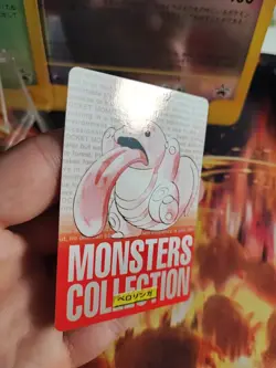 Pokemon Karte Card Lickitung Schlurp Monsters Collection Red Carddass 1996 Jp NM - Image 3