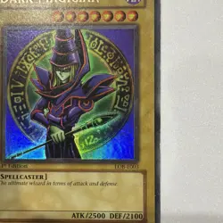 Yugioh Dark Magician Lob-e003 1st Ed Baby Foil Shift Mp - Image 2