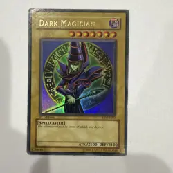 Yugioh Dark Magician Lob-e003 1st Ed Baby Foil Shift Mp - Image 3