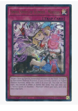 x3 Sinful Spoils of Slumber - Morrian - MP25-EN202 - Ultra Rare YuGiOh - Image 1