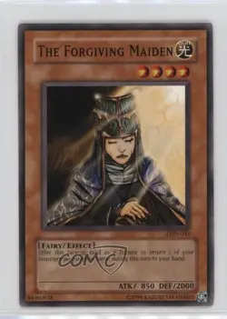 The Forgiving Maiden Unlimited YuGiOh Labyrinth of Nightmare #LON-044 2003 - Image 1