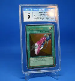 Yu-Gi-Oh! Spark Blaster [CRV-EN047] Ultimate Rare 1st Ed CGC 9 - Image 1