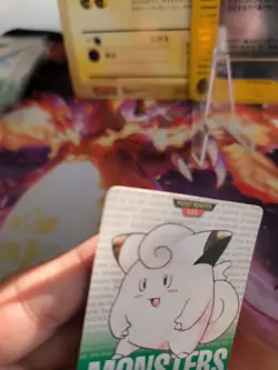 Pokemon Karte Card Clefairy Piepi Monsters Collection Carddass 1996 japanese VG - Image 5