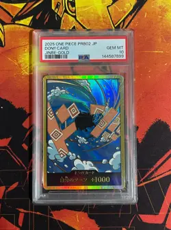 One Piece JPN PRB02 - Jinbe Gold DON!! PSA 10 - Image 1