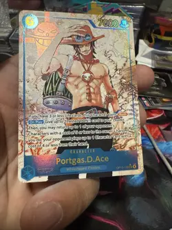 One Piece TCG Portgas D. Ace OP13‑119 Alt Art SEC Carrying on His Will - Image 2