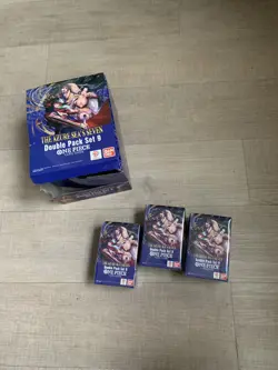 🔥One Piece TCG: The Azure Sea’s Seven Double Pack DP-09 English Sealed x3🔥 - Image 1