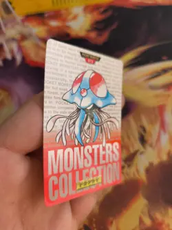 Pokemon Karte Card Monsters Collection Tentacruel Red Carddass 1996 japanese VG - Image 5