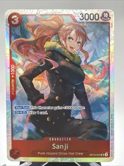 (Namji) Sanji SR OP10-005 Royal Blood English Edition NM - Image 2