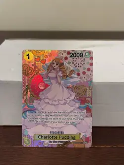 Charlotte Pudding OP03-112 SP Two Legends OP-08 SR One Piece TCG English NM - Image 1