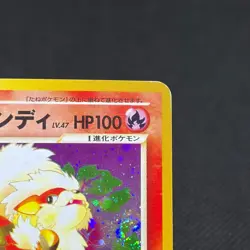 Light Arcanine No.059 Neo Destiny Old Back Holo Japanese Pokemon Card #5408 - Image 3