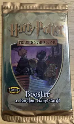 Harry Potter Trading Card Game Booster Pack Vintage Sealed Wizards Of The Coast - Image 1