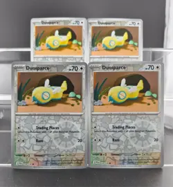 Pokemon TCG Dunsparce 120/159 Journey Together CMN - 4 Cards Set - Reverse Holo - Image 1